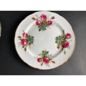 Set of 2 Hammersley Grandmother's Rose Salad Plates | Spode